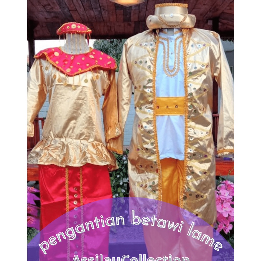 Best Seller Pakaian adat betawi cadar betawi cadar baju adat betawi pengantin betawi cadar Dewasa