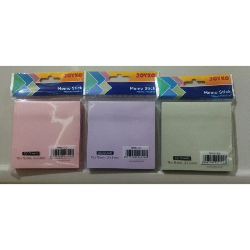 

Memo Stick Memo Tempel Joyko MMS-30 100 lembar
