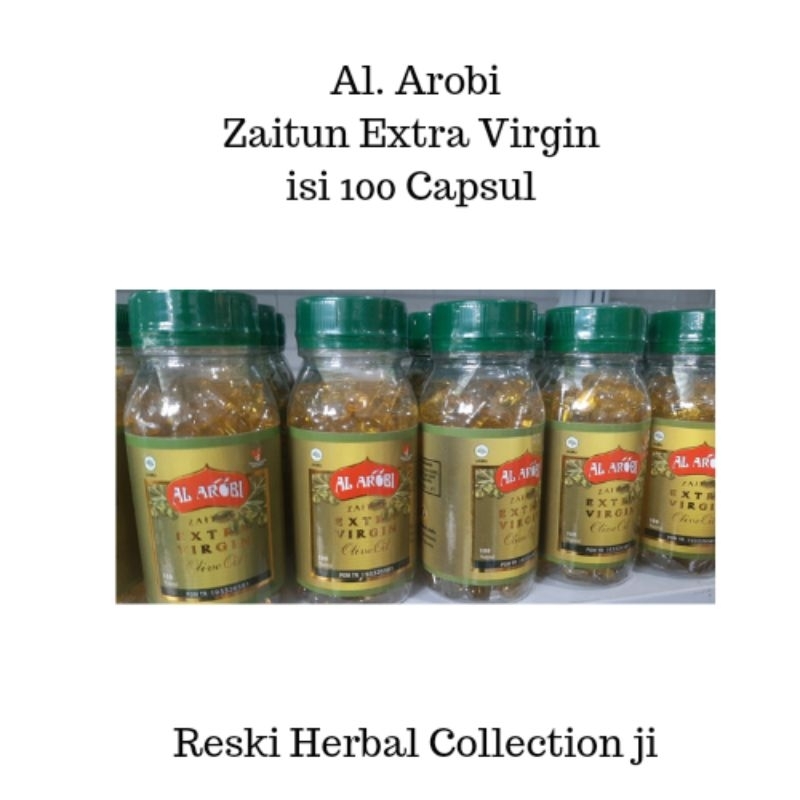

Al Arobi Zaitun Extra Virgin isi 100 | Al Arobi Zaitun Extra
