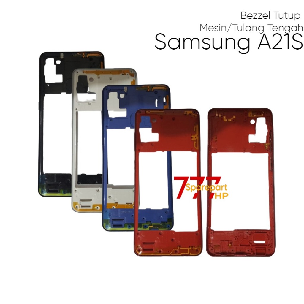 Bezzel Tutup Mesin / Tulang Tengah Samsung Galaxy A21s / SM-A217F / SM-A217F/DS / SM-A217F/DSN / SM-