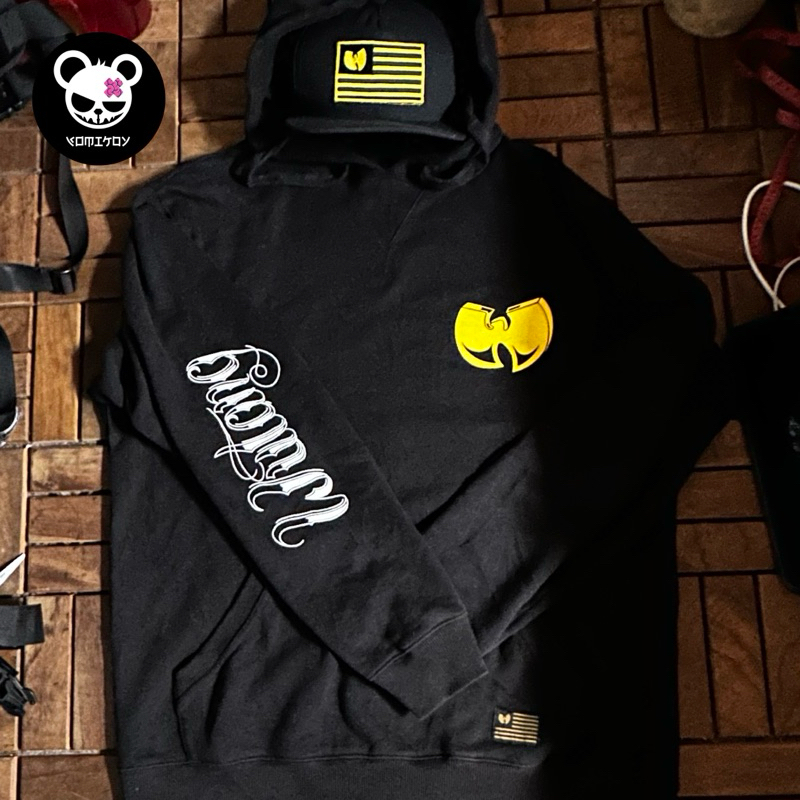 wu tang clan hoodie dan topi limited Og Flag Very Rare Vintage