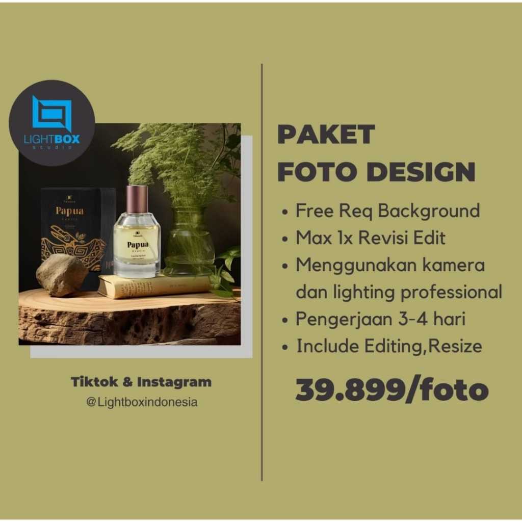 PAKET PHOTO DESIGN | Jasa Foto Produk