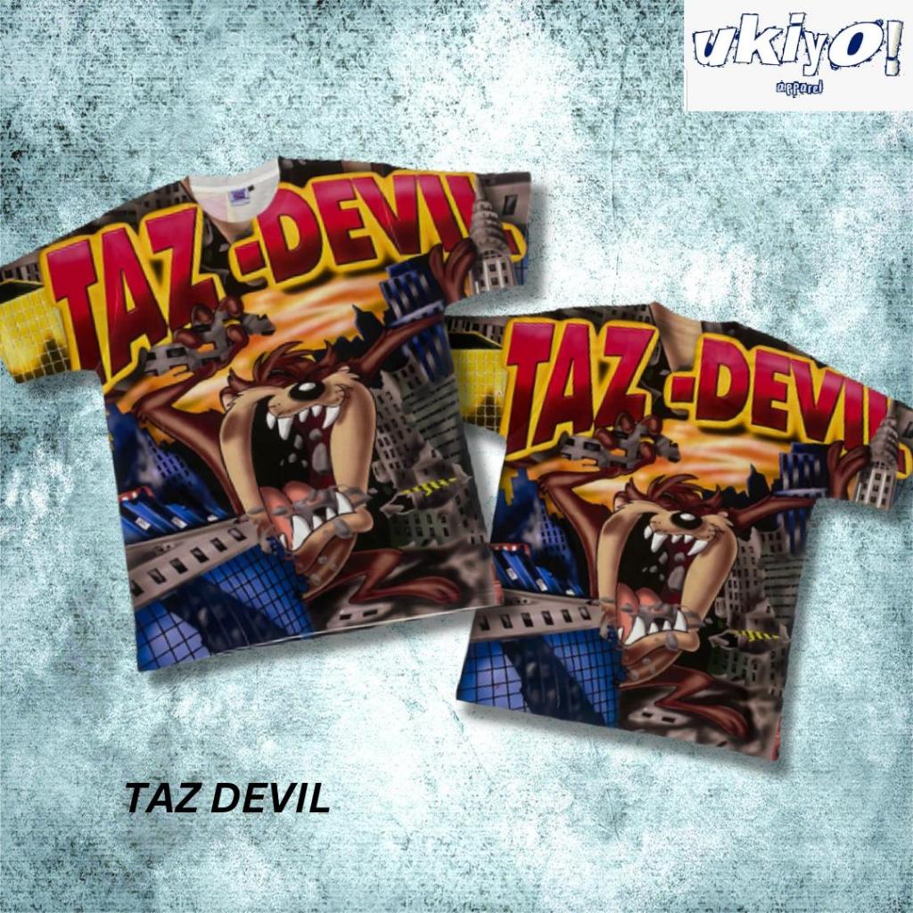 KAOS TAZ DEVIL (AOP) ALL OF PRINT |  KARTUN FULLPRINT FULL PRINT T-SHIRT | KAOS FULL PRINT FULLPRINT