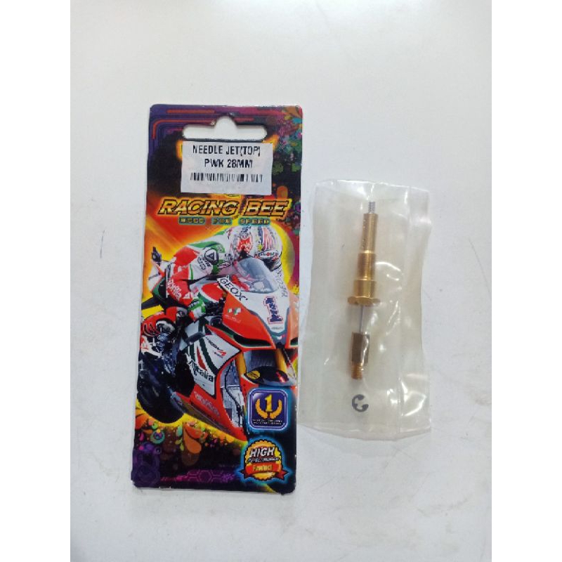 Nozle karburator PWK 28 racing bee jarum skep dan nozel pwk 28 racing bee
