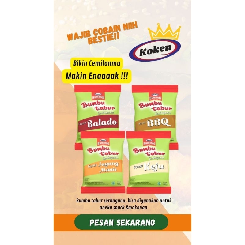 

KOKEN Bumbon Bumbu Tabur 100 gr