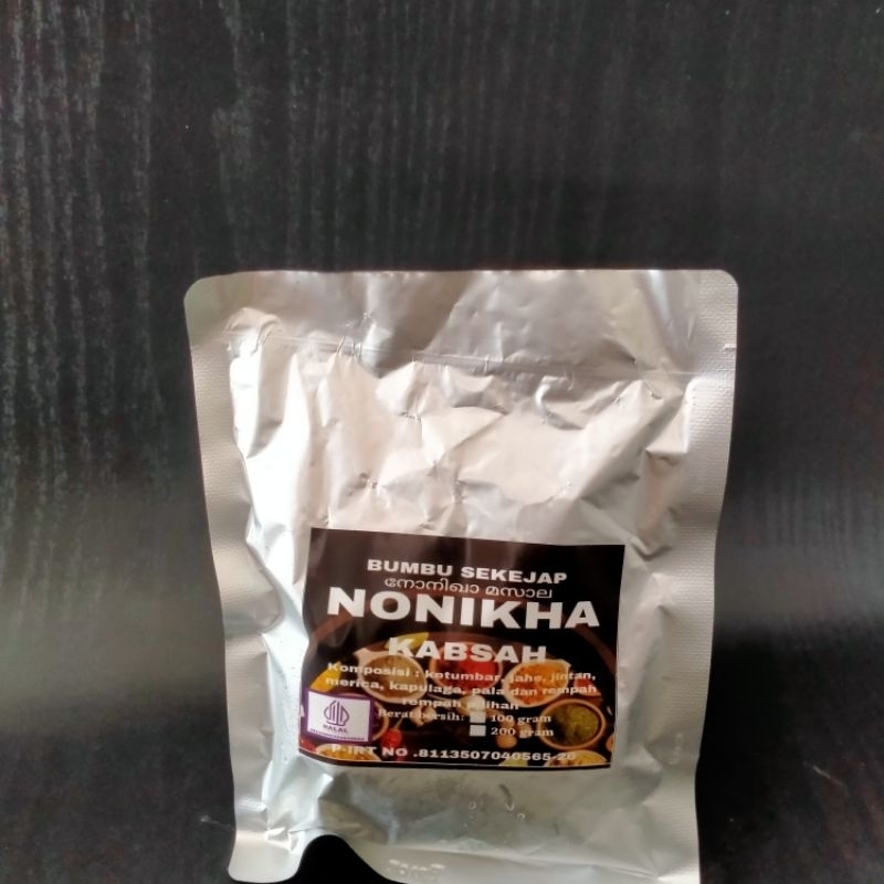 

Nonikha bumbu instan pasta timur tengah/india varian nasi kabsah 100 gr