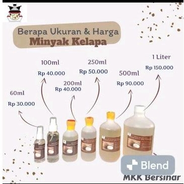 

Minyak Kelapa Asli