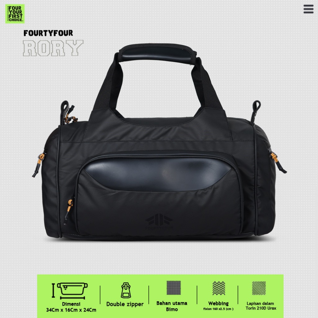 Tas Pakaian Travel Mudik FOURTYFOUR RORY - Tas Duffel Bag