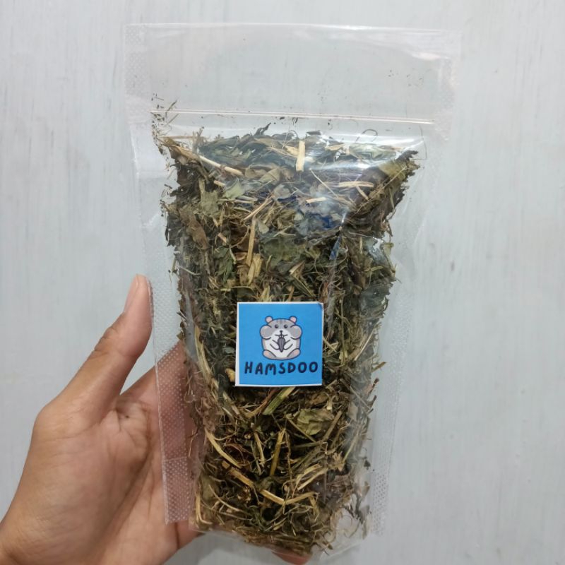 Timothy Hay 40g Rumput Kering Premium Hay Indigofera Untuk Makanan Hamster Kelinci Marmut
