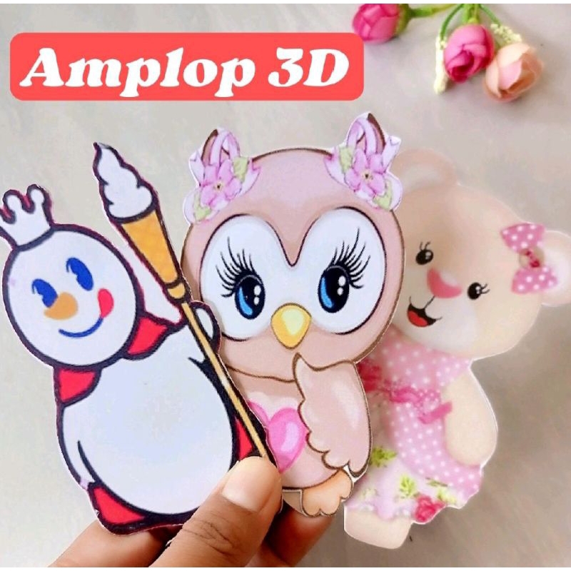 

AMPLOP LEBARAN 3D / AMPLOP LEBARAN UNIK