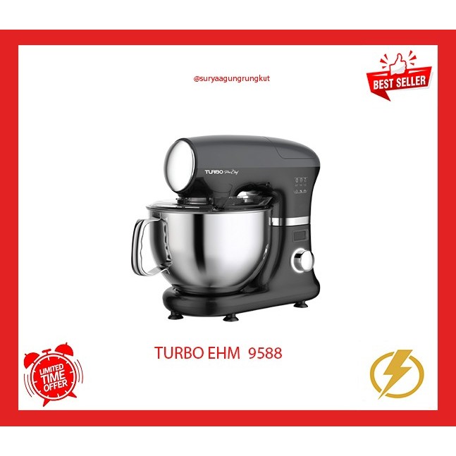 MIXER COM PRO CHEF TURBO 5.5 LITER 900 WATT - EHM 9588