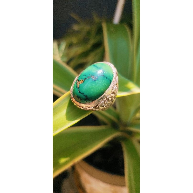 pirus hubei hijau daun motif