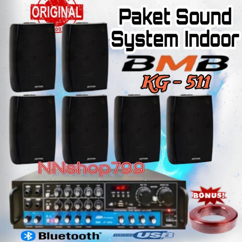 Paket Sound System Indoor BMB KG-511 / Sound Cafe Indoor BMB KG-511 Original 2