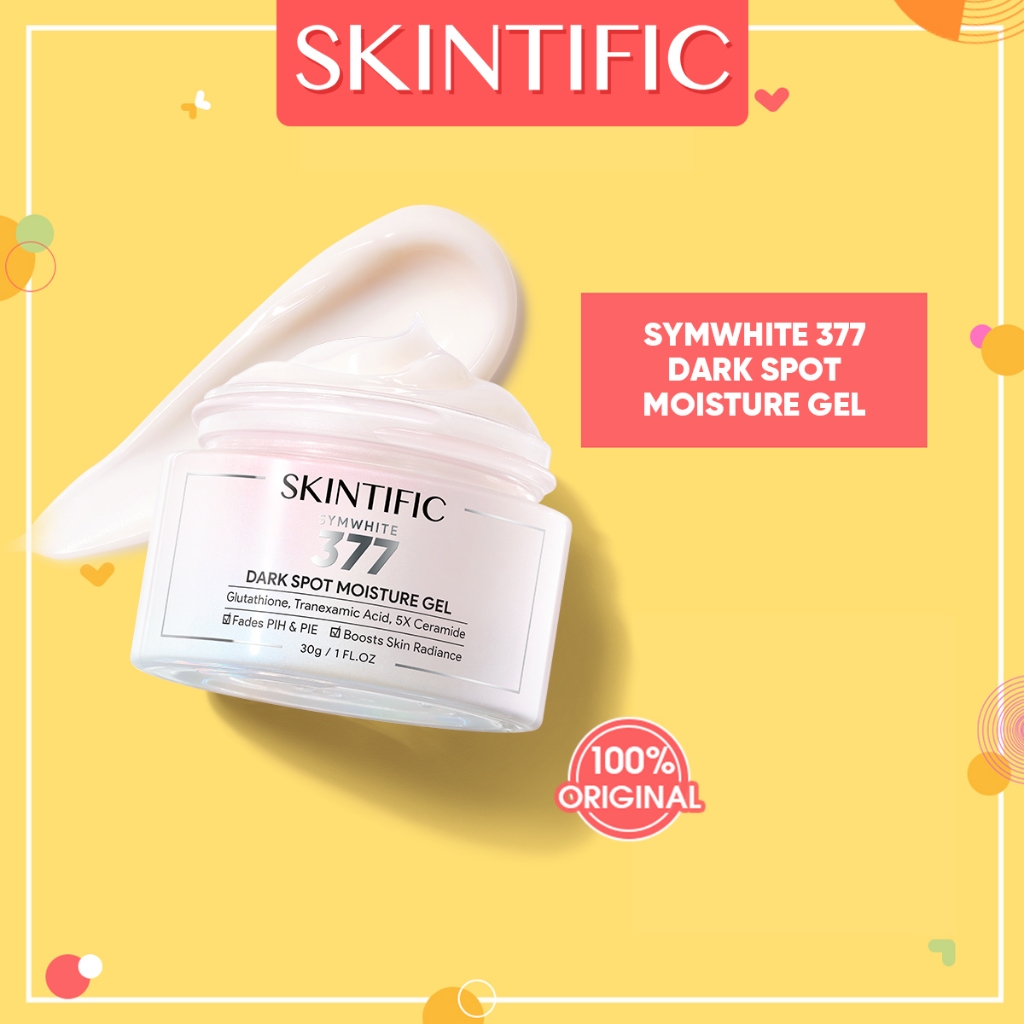 SKINTIFIC Symwhite 377 Dark Spot Moisturizer 30g Perawatan Wajah Brightening Cream Fade Dark Spot Kr