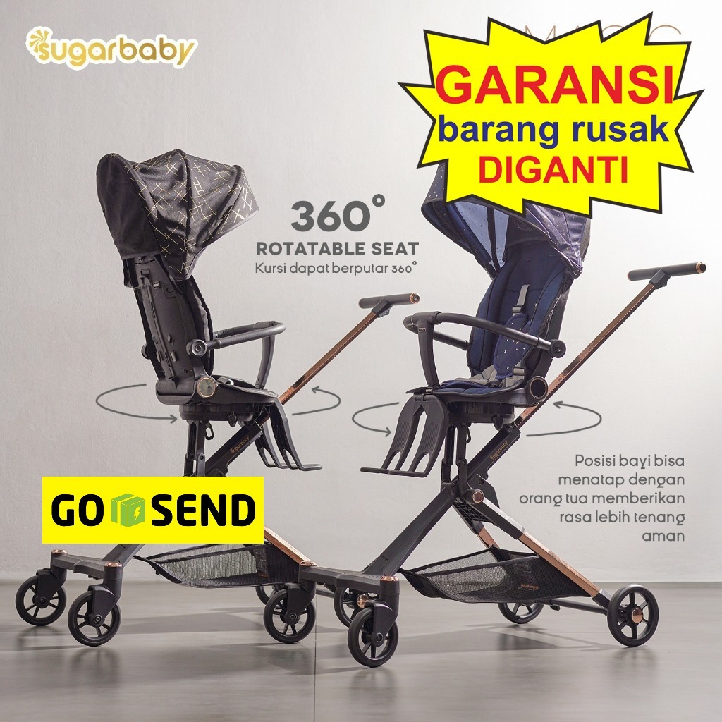 STROLLER SEPEDA EXOTIC STROLLER SEPEDA ANAK STROLLER SEPEDA BAYI Sugar baby Magic Stroller 530 Merci