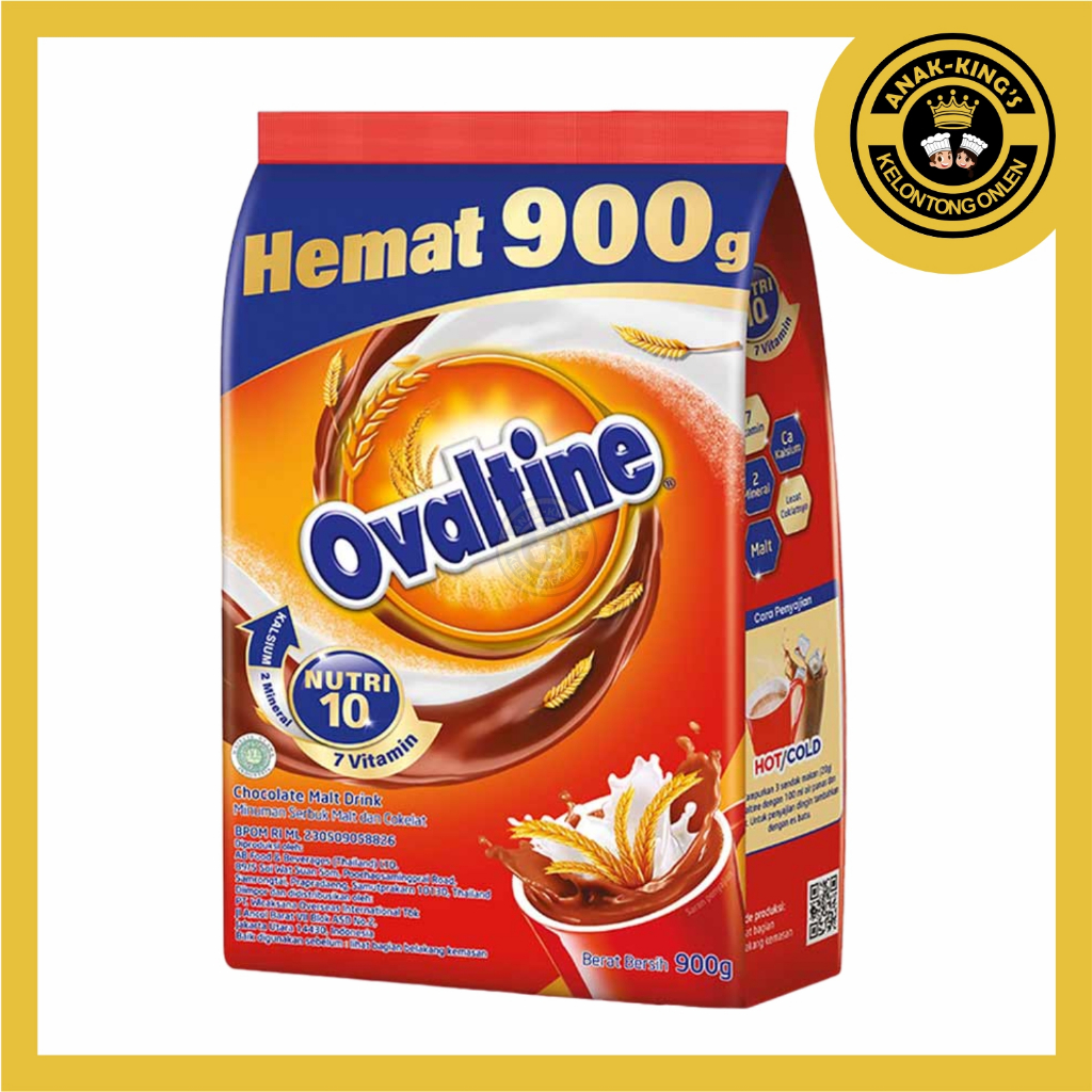 

Ovaltine 3 in 1 900g Minuman. Susu Serbuk Cokelat