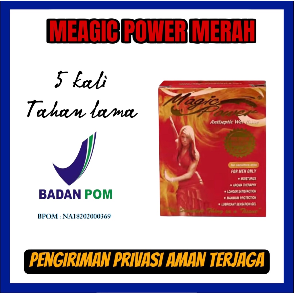 Tisu Magic Merah 1 Kotak Isi 6 Sachet / Tissu Mejik Tahan Lama / Tissue Mejik Merah Terlaris