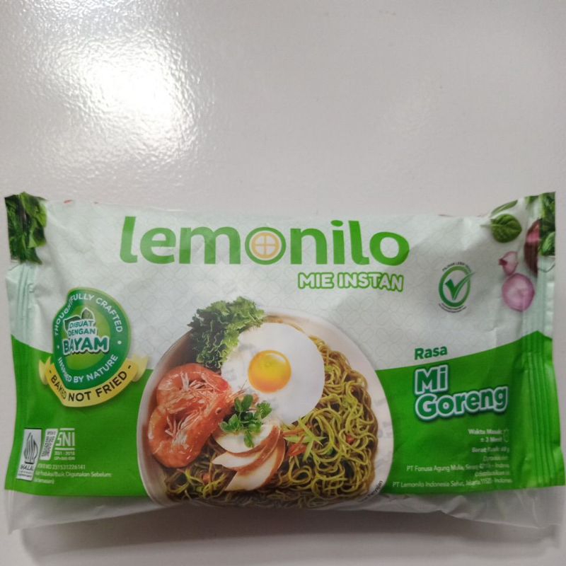 

Mi Goreng Lemonilo/Lemonilo Goreng 65 gram/Mi Lemonilo Goreng