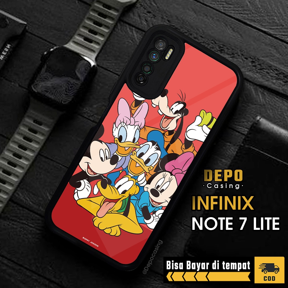 Case Infinix Note 7 Lite Casing Infinix Note 7 Lite Casing Depo Casing [DSNY] Case Glossy Case Aesth