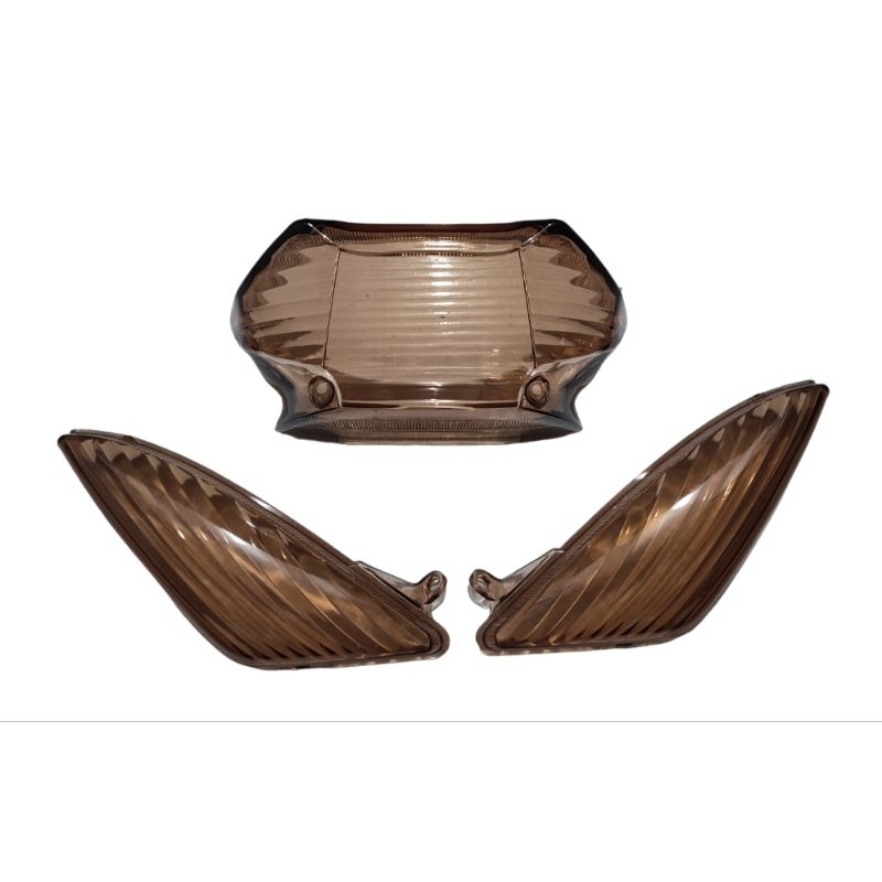 mika stoplamp lampu belakang Mio/mika lampu Mio sporty/mika sen Mio/mika sein Mio MX coklat smoke