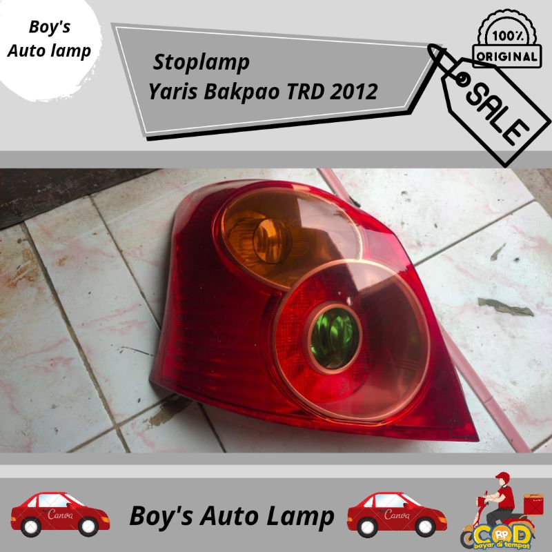 Stoplamp Yaris Bakpao TRD 2012 Original