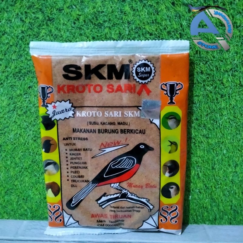 SKM KROTO SARI Pakan Burung Kicau Voer Halus Original