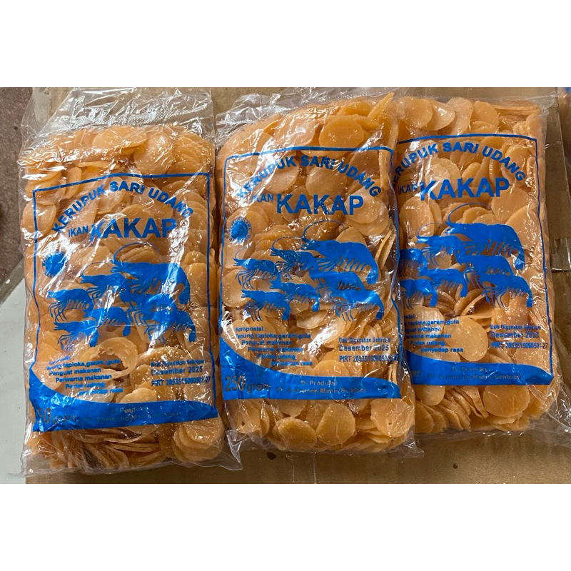 

KRUPUK UDANG CAP KAKAP@250gr