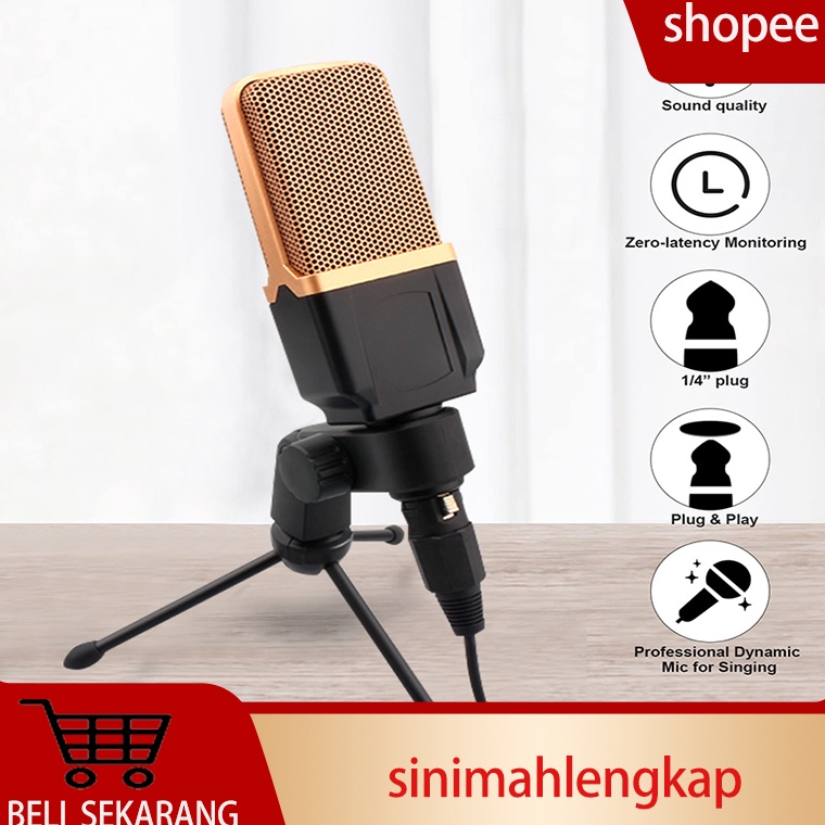 ART L55K Bonkyo M998 Microphone condenser microphone 35mm live microphone including stand set