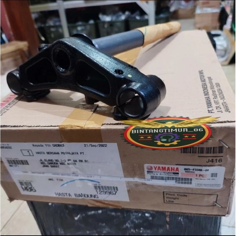 SEGITIGA BAWAH STANG SETIR AEROX OLD 155 ORIGINAL YGP B65-F3340-00