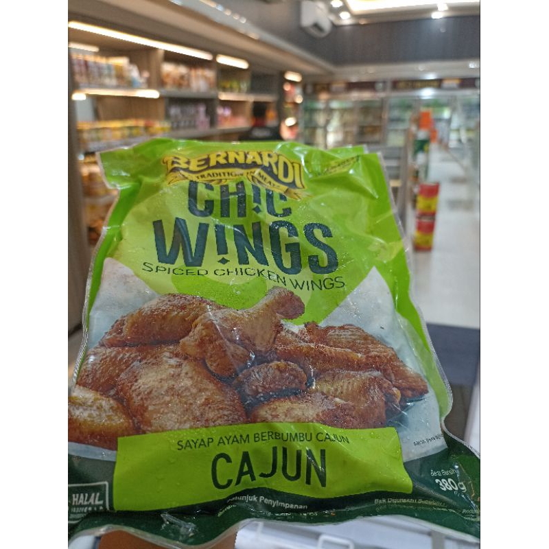 

Bernardi Chicken Wings Cajun 380Gr