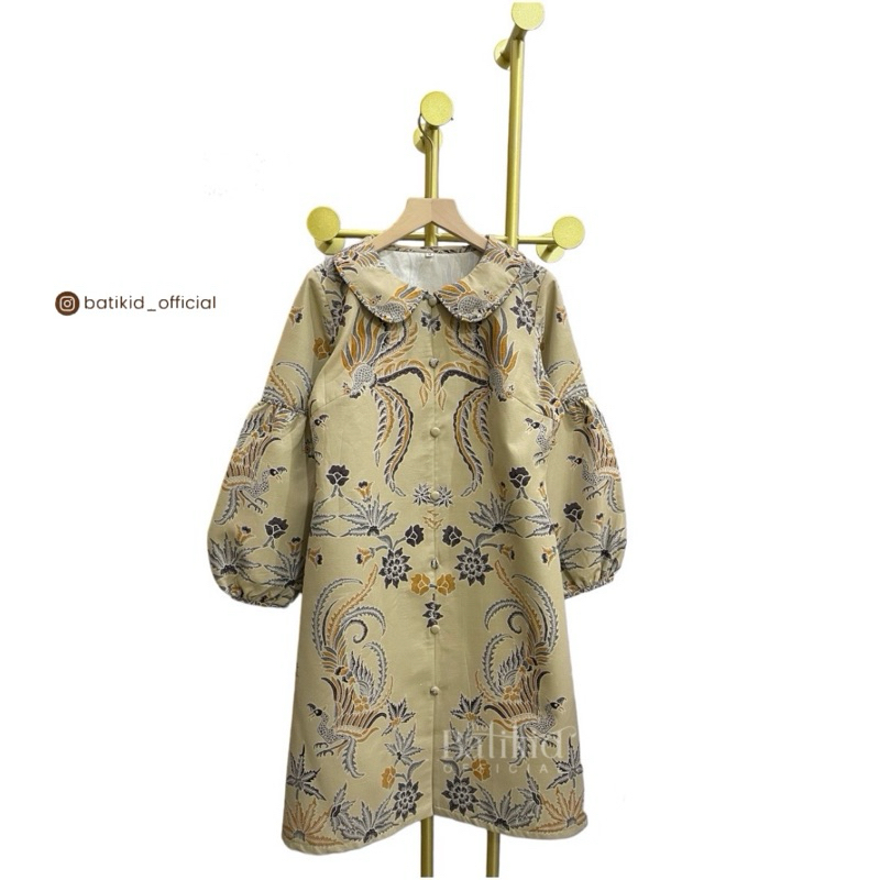 Batikid Official - dress batik wanita kerja