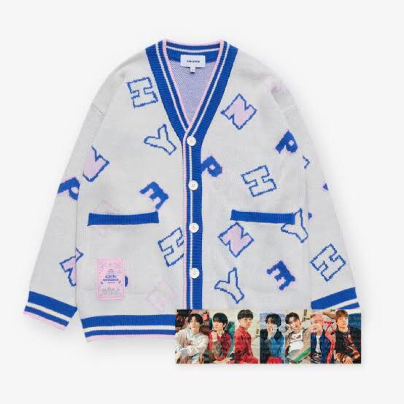 READY STOCK OFFICIAL ENHYPEN LITTLE WISHES CARDIGAN