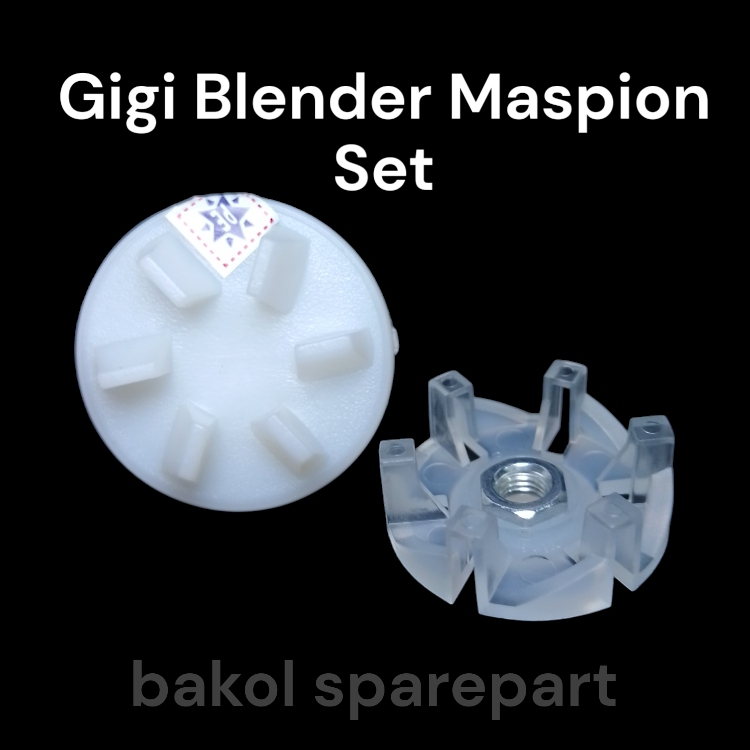 Gigi Blender Maspion Set / Pasangan Gigi Blender Maspion