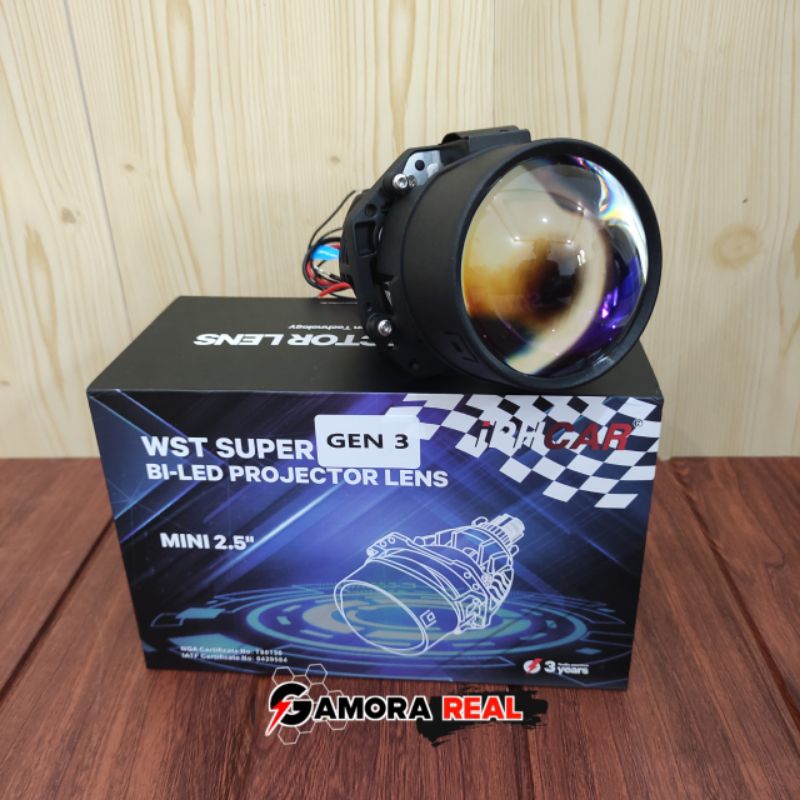 LAMPU BILED IPH CAR GEN 3 SWT SUPER LASWE 60WATT 2.5 INCH PROJECTOR MOBIL MOTOR 55 WATT 60 WAT