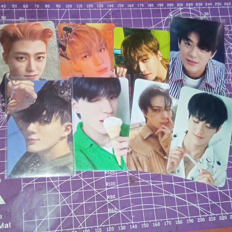Photocard Jeno Jaemin 6th anniversary beatbox glitch mode hotsa 4x6 MD