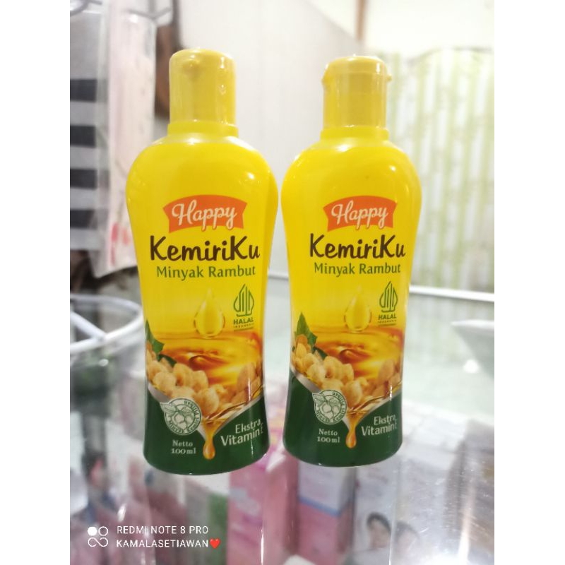KEMIRIKU minyak rambut anak , minyak kemiri lidah buaya 100ml