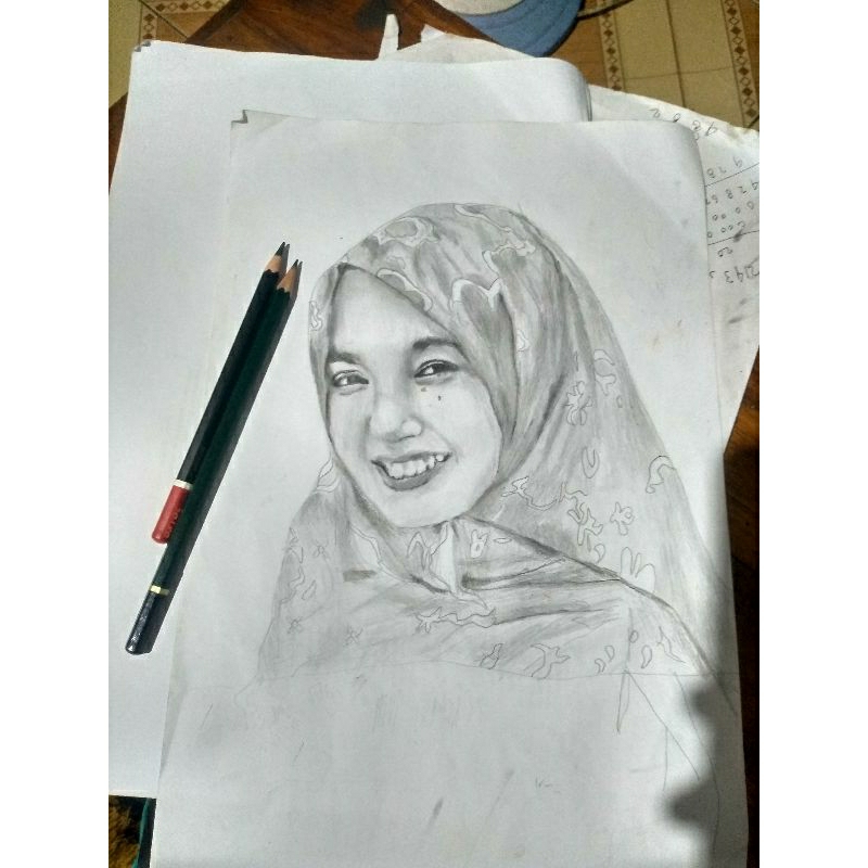 

JASA LUKIS SKETSA WAJAH A4 MUDAH