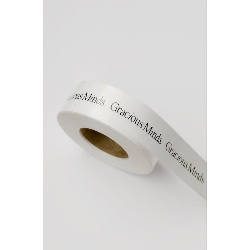 

label roll pita satin label woven label hampers merk label