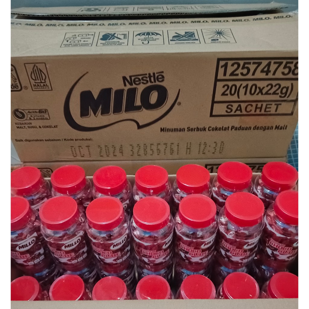 

Cranberry Milo/Millo Cube 1 Dus (Per Dus Isi 42 Toples, Per Toples Isi 50 Cube) Murah Lebay...