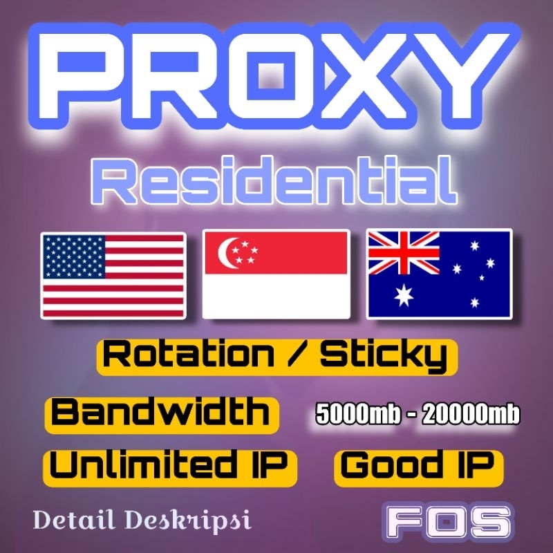 Proxy Residential Good & Real IP Big Bandwidth