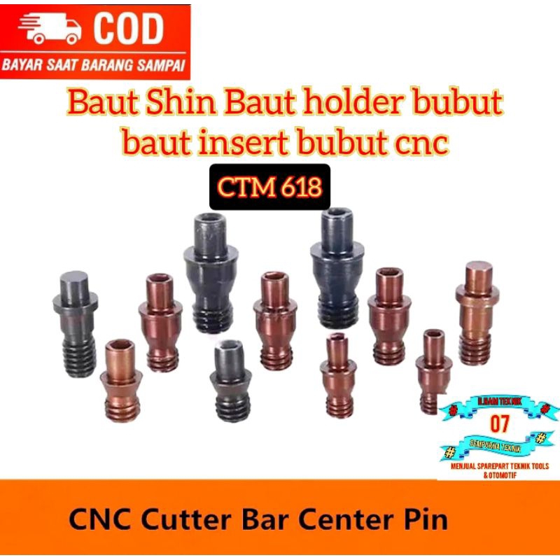 pin insert Baut Shim Baut holder bubut baut insert bubut cnc Ctm 618