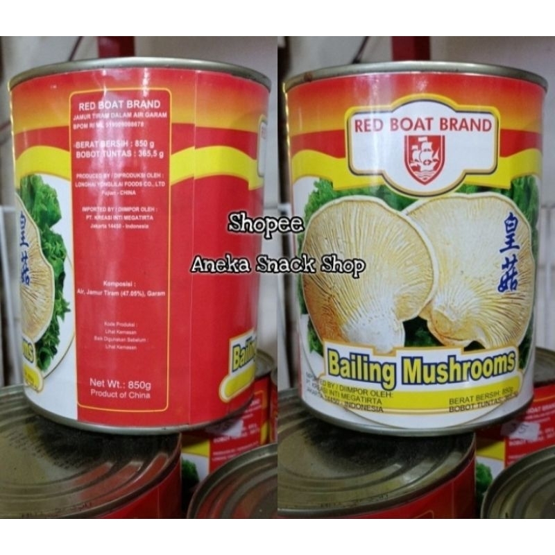 

Bailing Mushrooms Import / Jamur Tiram Kaleng / Jamur Kaleng / Bailing Mushroom