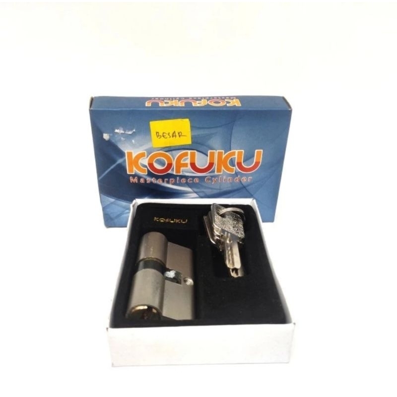 Double Cylinder Silinder Anak Kunci Knob Pintu Besar Kofuku