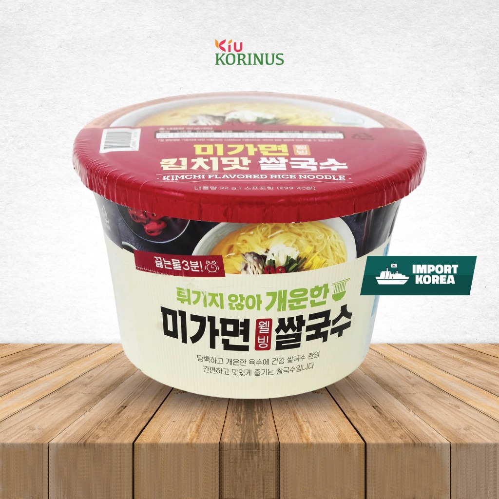 

K- Kimchi-Flavored Cup Rice Noodle/Bihun Instan Rasa Kimchi 92 gr.