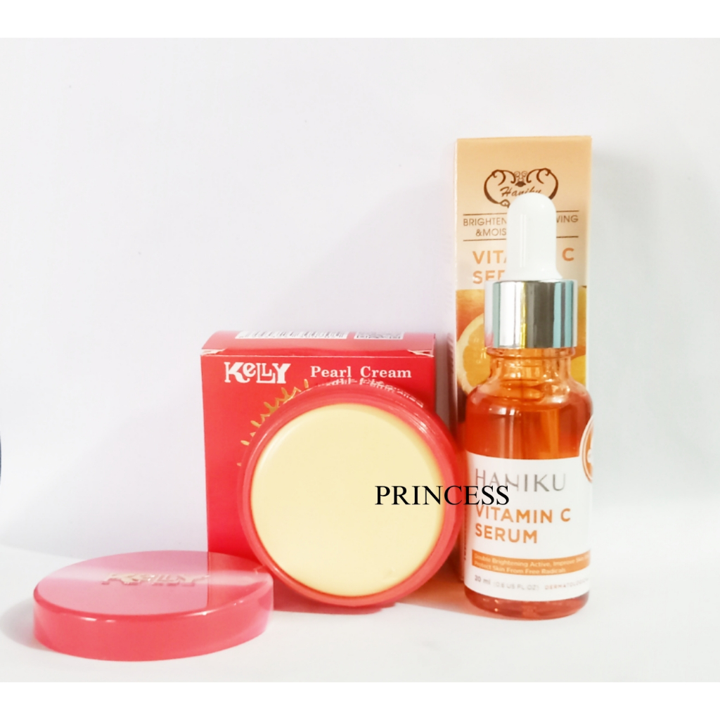 Paket Cream Kelly 15gr & Serum Vitamin C 20ml