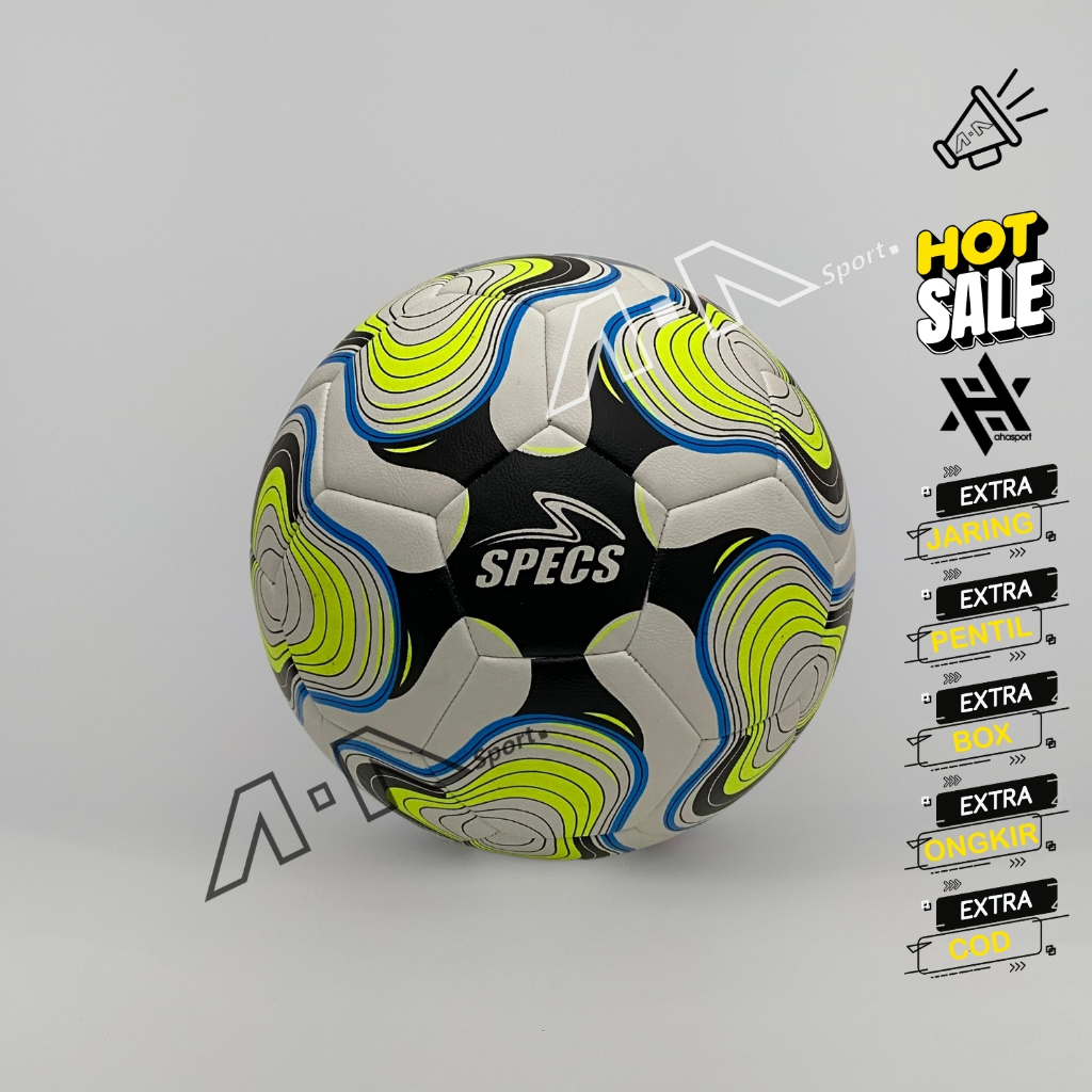 Bola sepak size 5 SPECS FIRESTREAM Bola kaki SPECS murah dan berkualitas