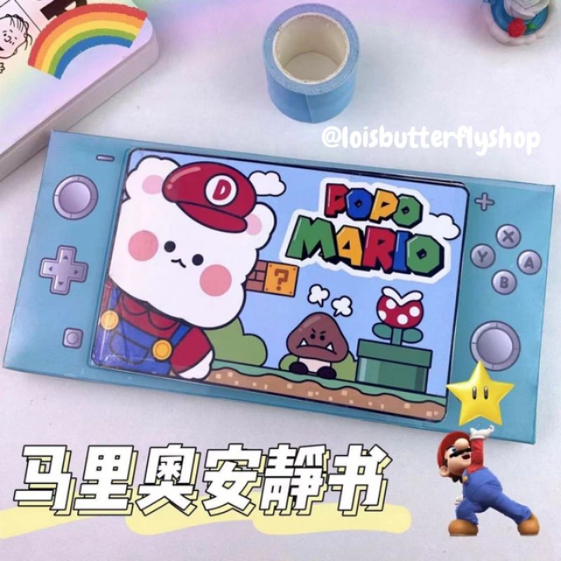 NITENDO MARIO QUITE BOOK,quite book, busy book,DIY kit