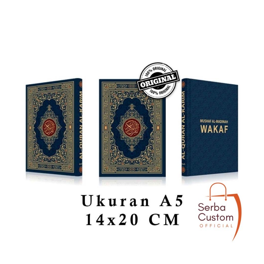 Alquran Mushaf Madinah A5 Wakaf | Alquran Utsmani