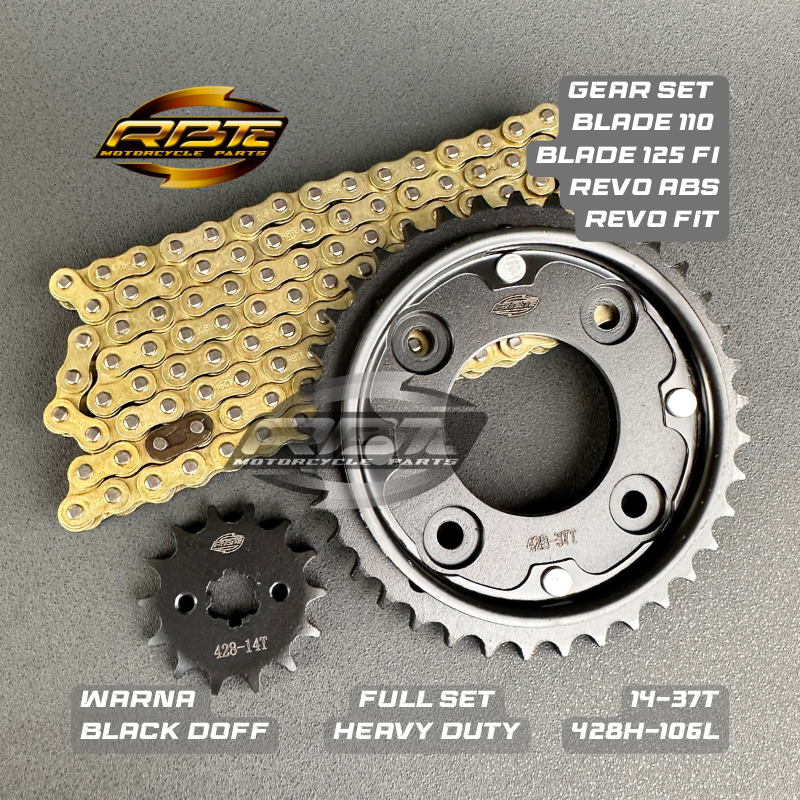 GEAR GIR SET GIR PAKET BLADE NEW 110 125 FI REVO ABSOLUTE REVO FIT FI