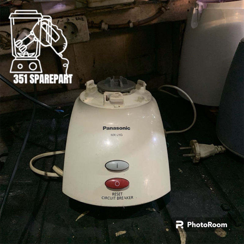 mesin blender panasonic mx j1G second original